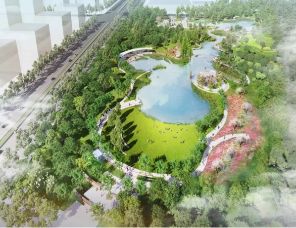 衢州智慧新城生态分布式再生水厂项目（一期）--湿地工程